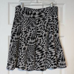 H&M Chiffon Overlay Skirt - Size 10 - NWOT